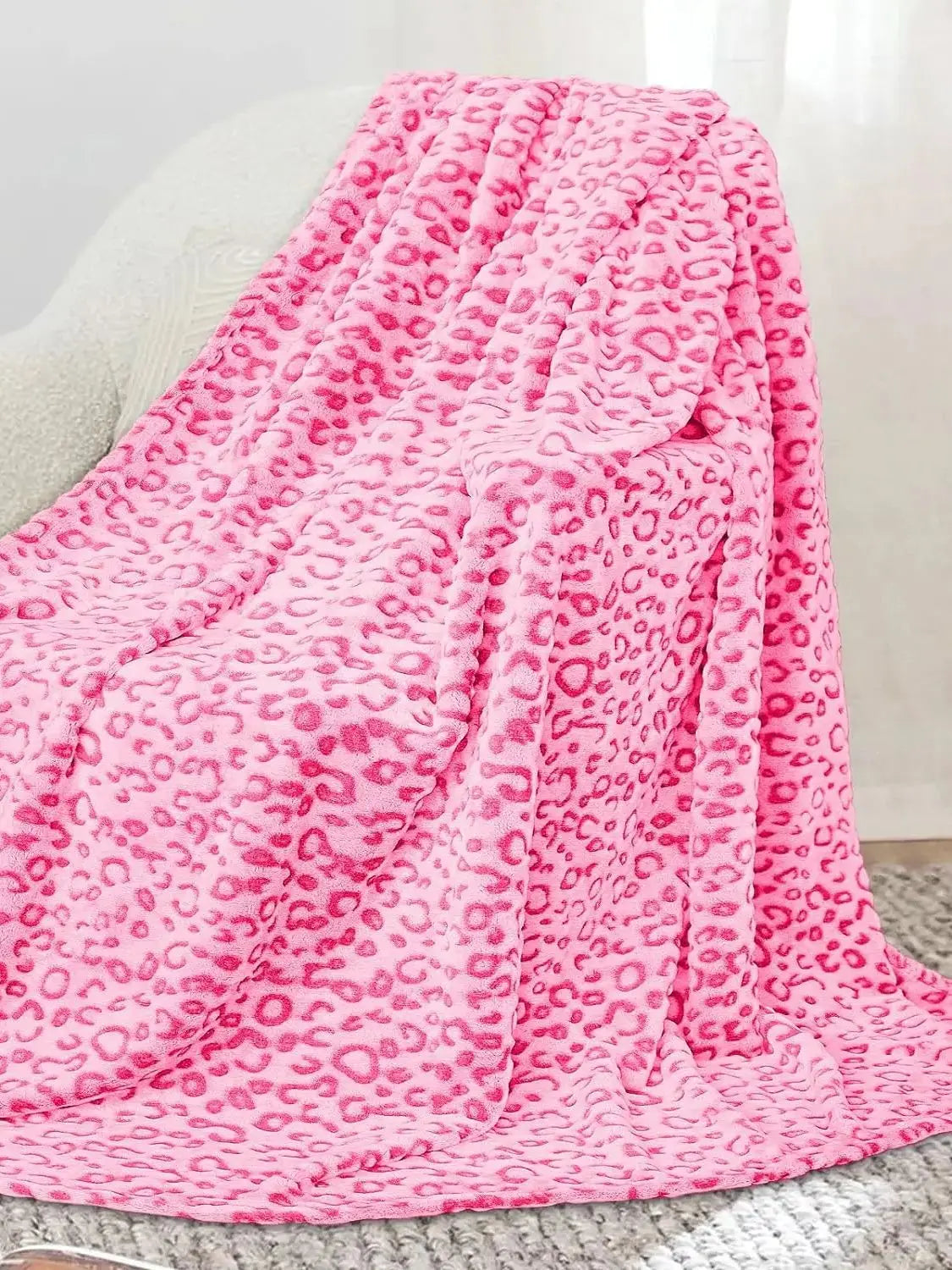 1Pc 3D Leopard Zebra Throw Blanket| Blanket for bed or sofa