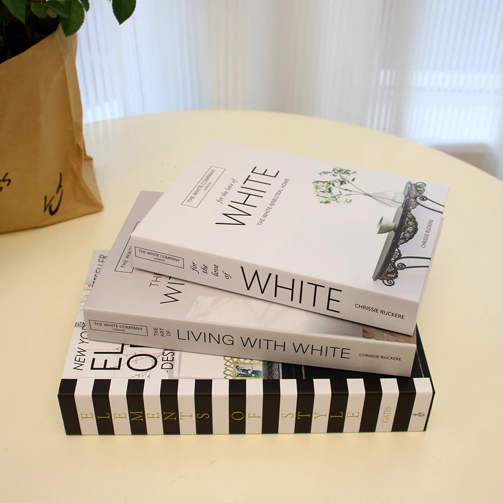 3Pcs/Set Multiple Size Fake Books Set | Coffee Table Books |Room Decor