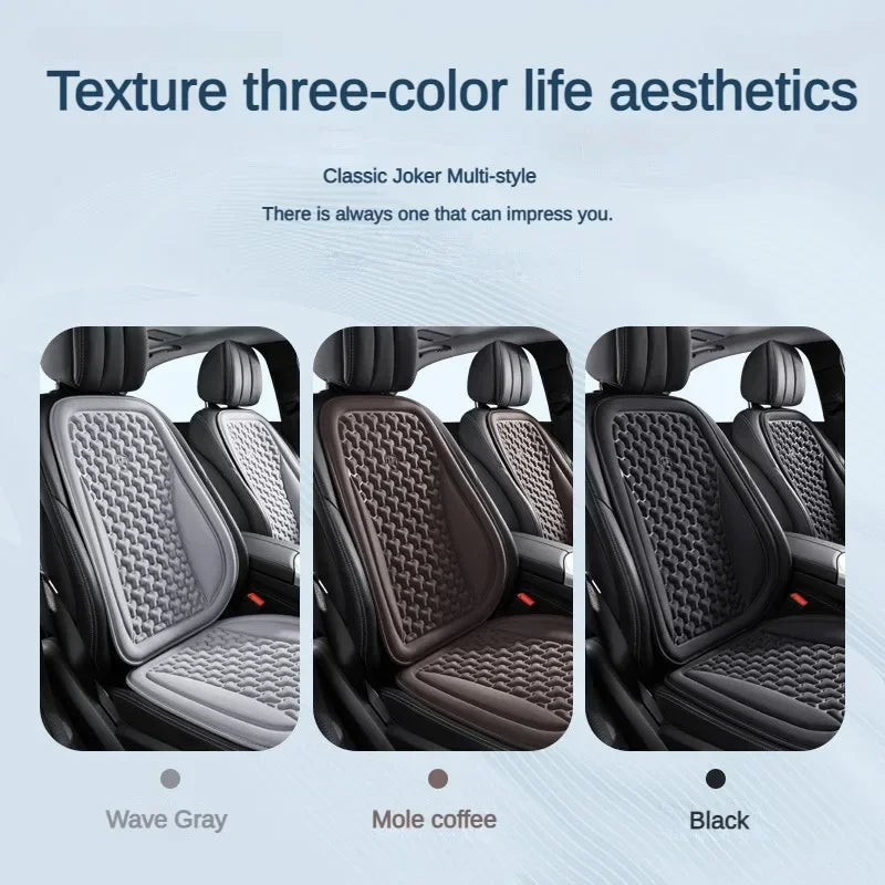 3D Breathable Car Seat Cover| Summer Sweatproof Car Seat Cushion |Convex Design for Heat Dissipation Universal Auto Chair Mat Pad