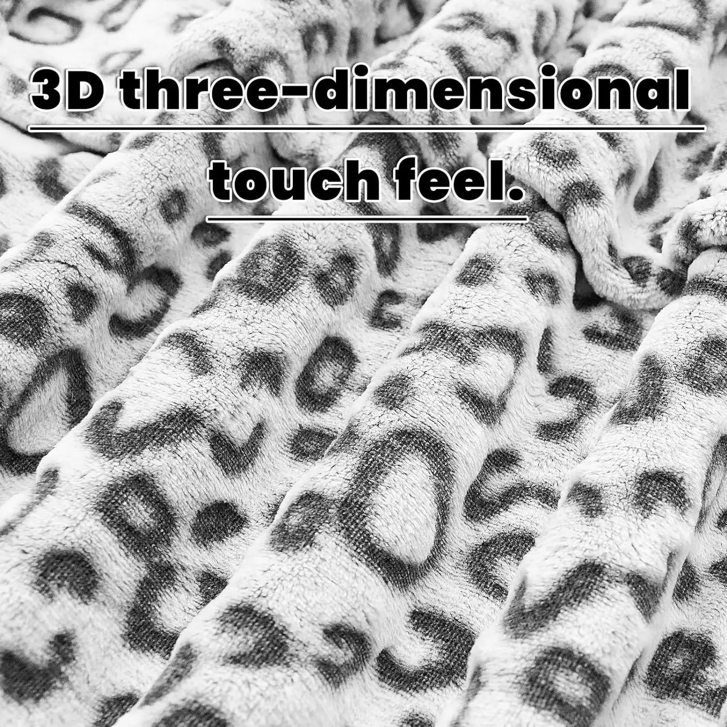 1Pc 3D Leopard Zebra Throw Blanket| Blanket for bed or sofa
