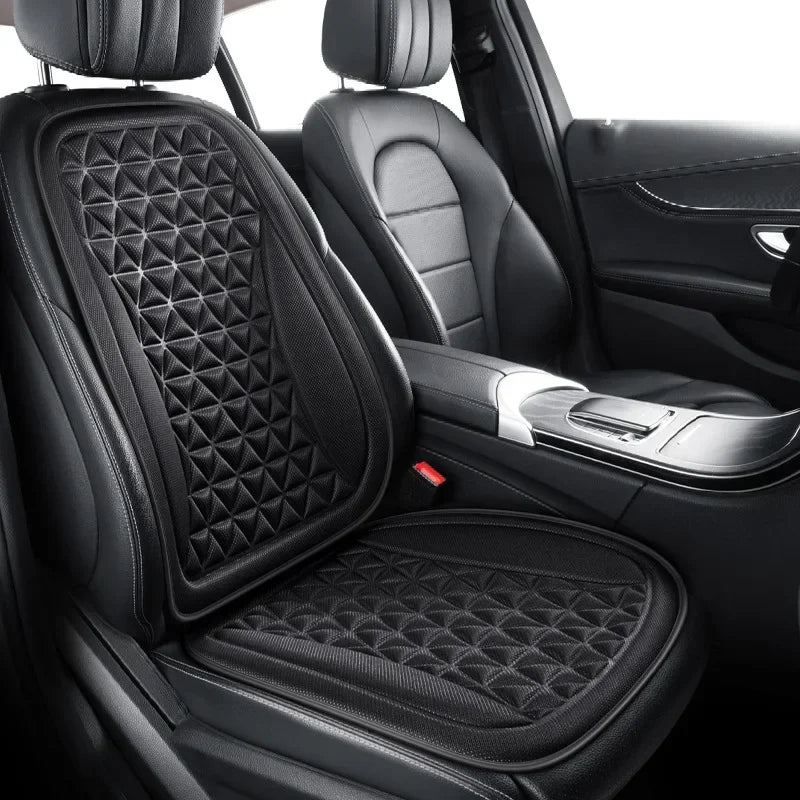 3D Breathable Car Seat Cover| Summer Sweatproof Car Seat Cushion |Convex Design for Heat Dissipation Universal Auto Chair Mat Pad
