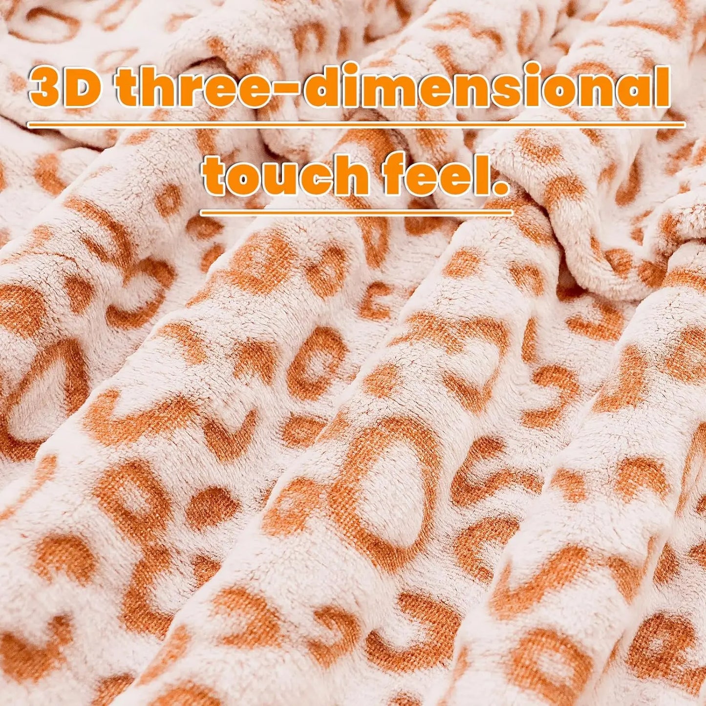 1Pc 3D Leopard Zebra Throw Blanket| Blanket for bed or sofa