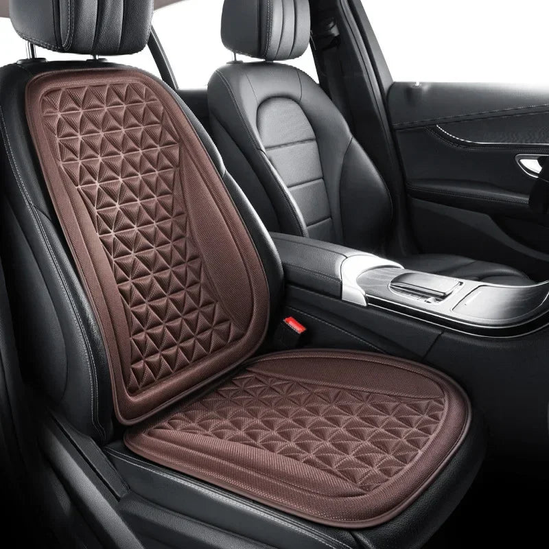 3D Breathable Car Seat Cover| Summer Sweatproof Car Seat Cushion |Convex Design for Heat Dissipation Universal Auto Chair Mat Pad