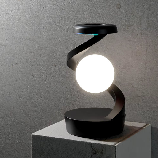 Rotatory Floating Table Lamp| Desk Lamp with 15W Wireless Charger and Changeable Colorful Lights