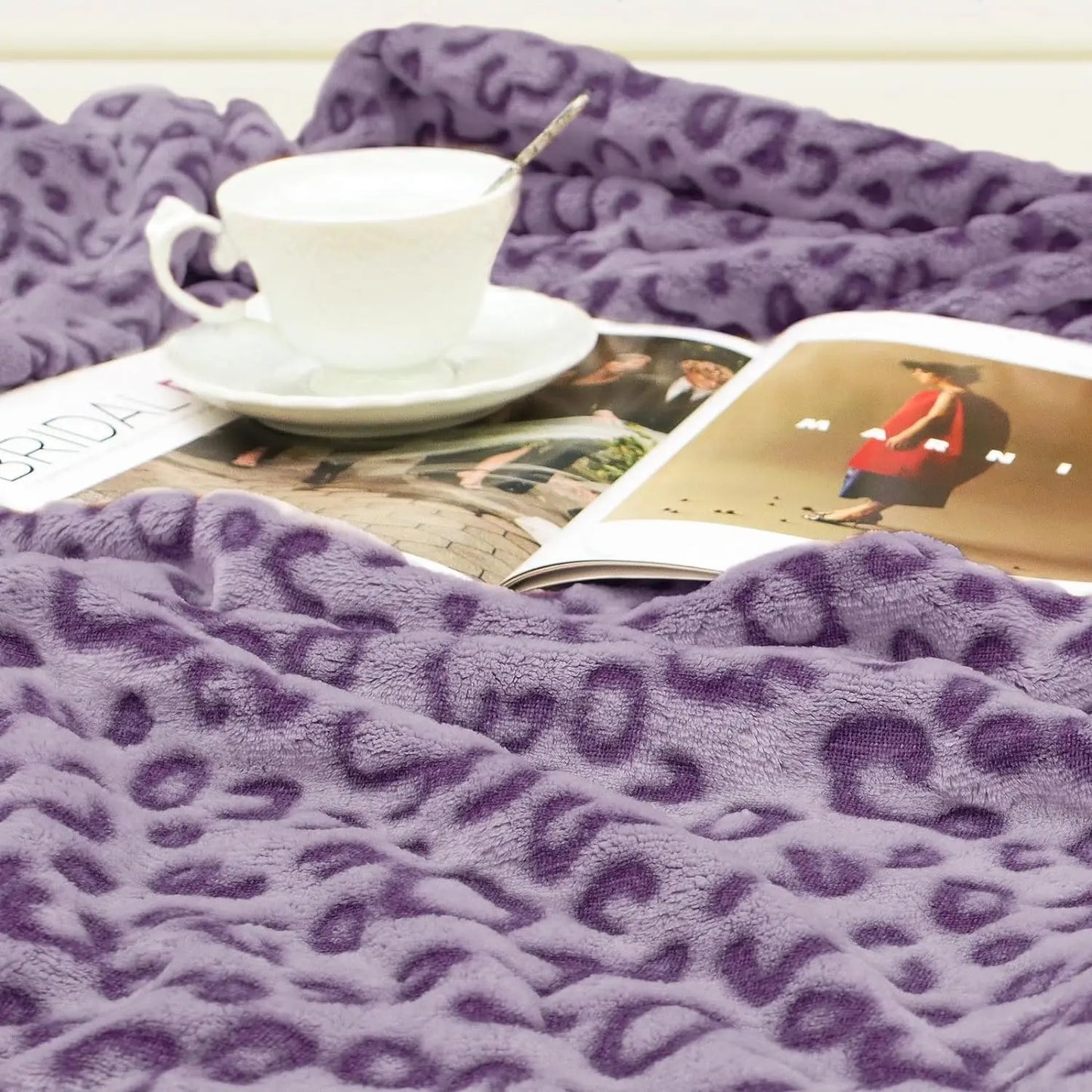1Pc 3D Leopard Zebra Throw Blanket| Blanket for bed or sofa