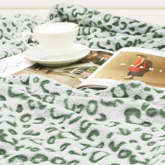 1Pc 3D Leopard Zebra Throw Blanket| Blanket for bed or sofa