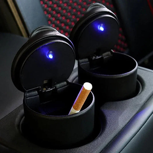 Universal Car LED Ashtray Garbage| Cigar Ashtray 