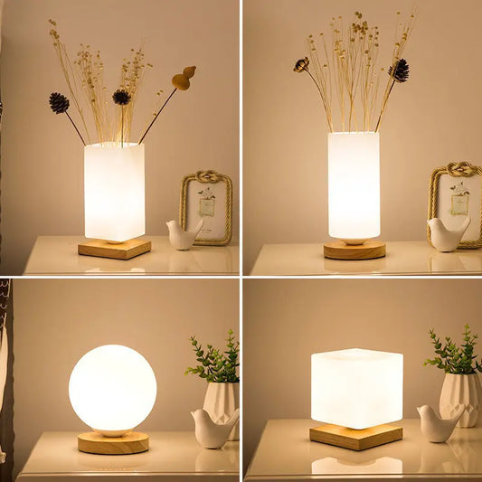 Bedroom beside Table Lights| Decorative Led Indoor Modern Home Lamps |Japan Decoration Simple Lighting